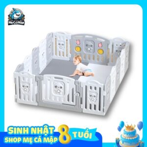Quây cũi nhựa cho bé LITTLE BEAR