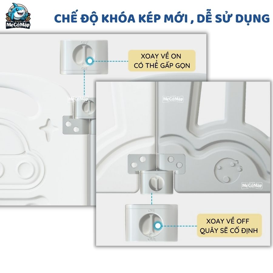Quây cũi PAKEY Gấu