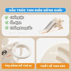 Cầu trượt cho bé HƯƠU KS04