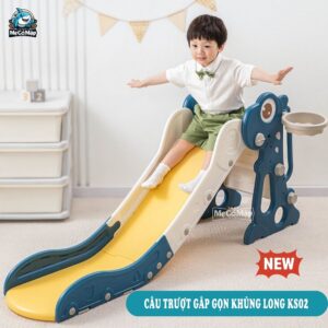 Cầu trượt Khủng long KS02