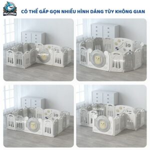 Quây cũi PAKEY Gấu