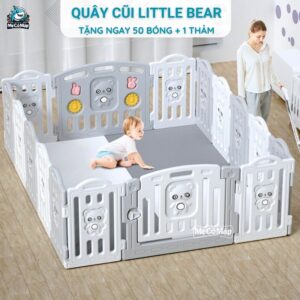 Quây cũi nhựa cho bé LITTLE BEAR