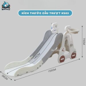 Cầu trượt cho bé Ô tô KS03