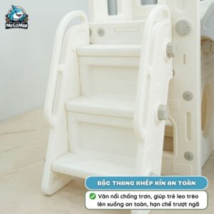 Cầu trượt cho bé lâu đài P-CS06