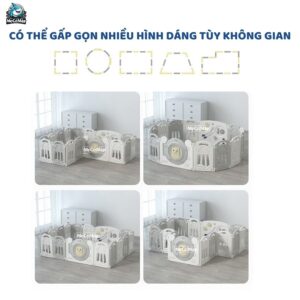 Quây cũi PAKEY Gấu