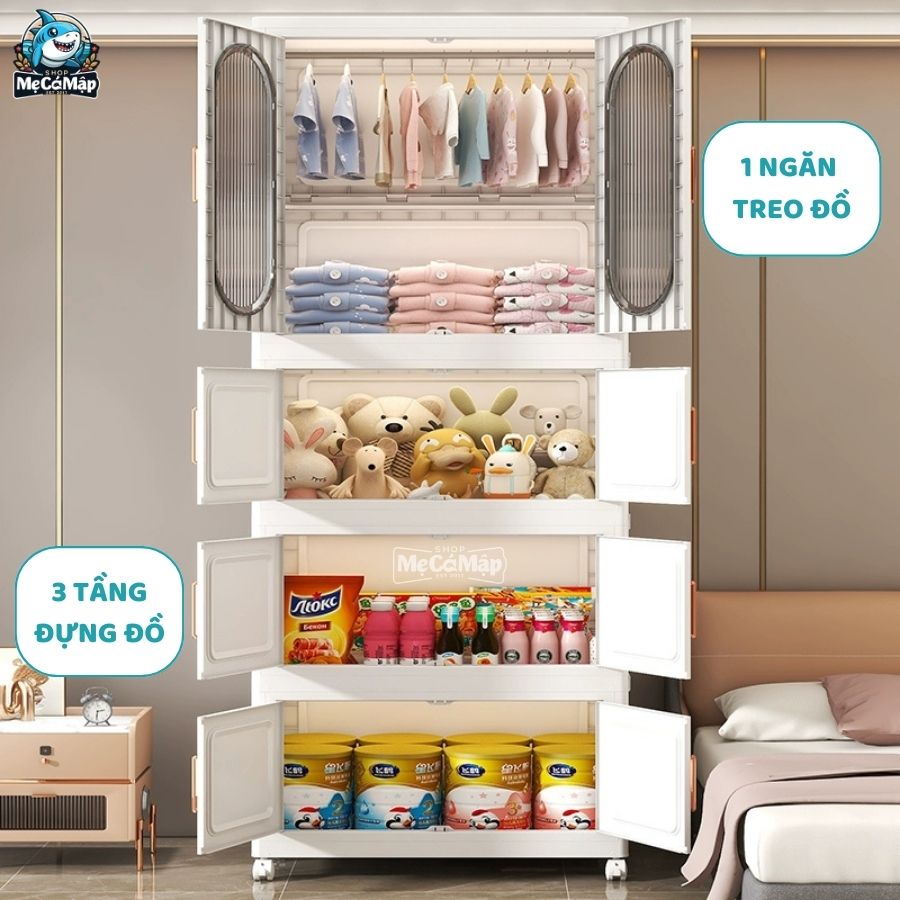 tu-nhua-hc10-3 Tủ nhựa cho bé HC10