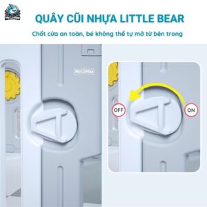 Quây cũi nhựa cho bé LITTLE BEAR