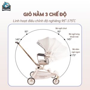 Xe đẩy 2 chiều Baobaohao V16