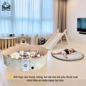 Bể bóng bể bơi 2in1 Pakey