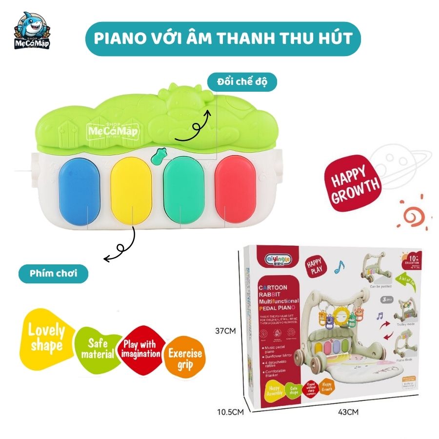 Thảm nhạc đàn 3in1 TN03