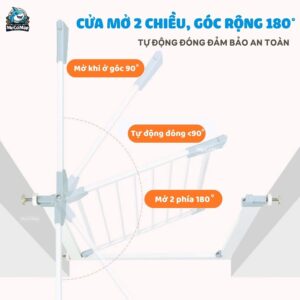 Thanh chắn cửa cho bé PAKEY P-CC04