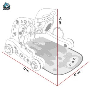 Thảm nhạc đàn 3in1 TN03
