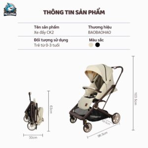 Xe đẩy Baobaohao CK2