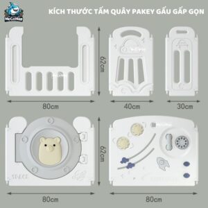 Quây cũi PAKEY Gấu