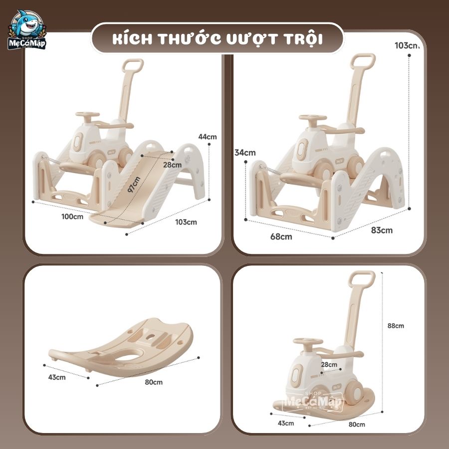 Ngựa bập bênh PAKEY RH04