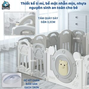 Quây cũi PAKEY Gấu