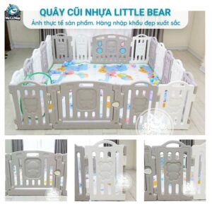 Quây cũi nhựa cho bé LITTLE BEAR