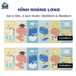 Xốp dán tường cao cấp
