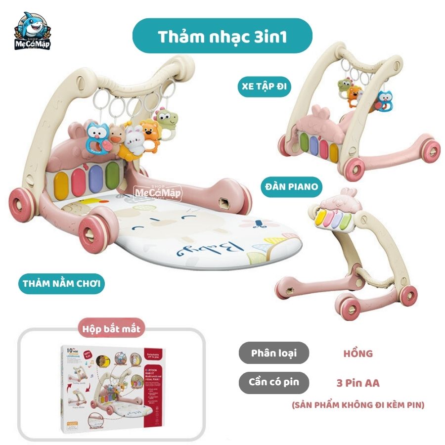 Thảm nhạc đàn 3in1 TN04