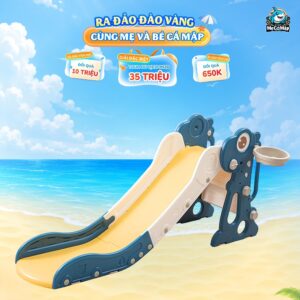 Cầu trượt khủng long KS02