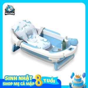 Chậu tắm gấp gọn cho bé Pakey CT02