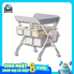 Bàn thay tã gấp gọn Lampa