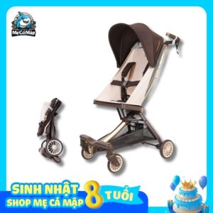Xe đẩy cho bé Baobaohao V12 màu nâu