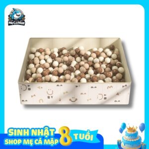 Bể bóng vải cho bé Pakey hình chữ nhật