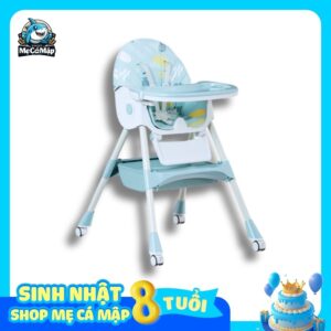 Ghế ăn dặm cho bé Pakey HA038 nâng cấp