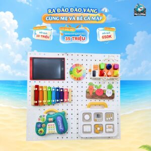 Combo đồ chơi Montessori cho bé
