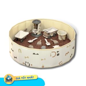 Bể bóng vải cho bé có họa tiết