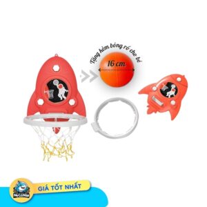 Bộ bóng rổ treo tường cho bé