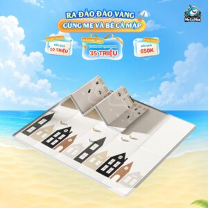 Thảm XPE gấp gọn dày 2cm Pakey TH05 – TH10