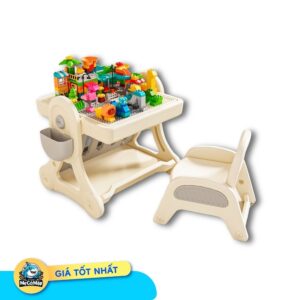 Bộ bàn ghế Lego đa năng cho bé