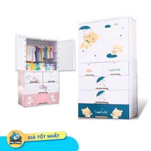 Tủ nhựa cho bé Pakey HX004