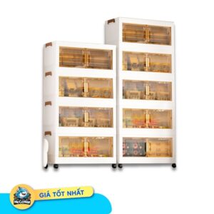 Tủ nhựa cánh trong SK009