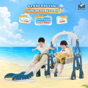 Cầu trượt xích đu Tên lửa SW01
