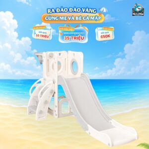 Cầu trượt Pakey lâu đài