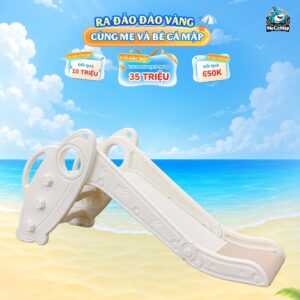 Cầu trượt cho bé Pakey Moon House
