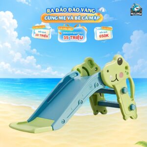 Cầu trượt khủng long KS01