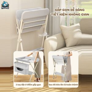 Bàn thay tã nâng cấp BT02