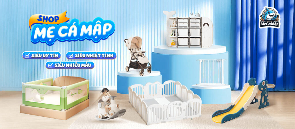Shop mẹ cá mập - Siêu uy tín, siêu nhiệt tình, siêu nhiều mẫu