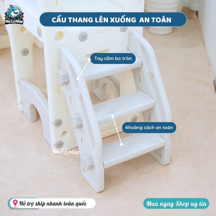 Cầu trượt Pakey Lâu đài CS04
