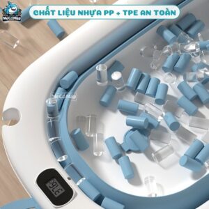 Chậu tắm cho bé gấp gọn Pakey CT01