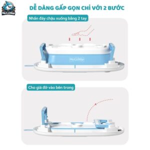 Chậu tắm gấp gọn Pakey CT02