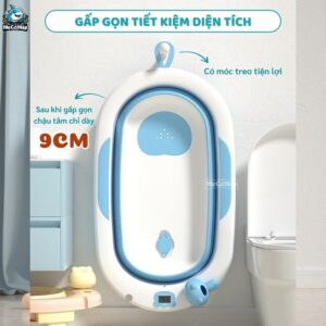 Chậu tắm gấp gọn Pakey CT02