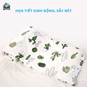 Bộ ga nệm nôi cũi gỗ