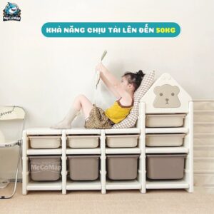 Kệ đồ chơi Gấu E001