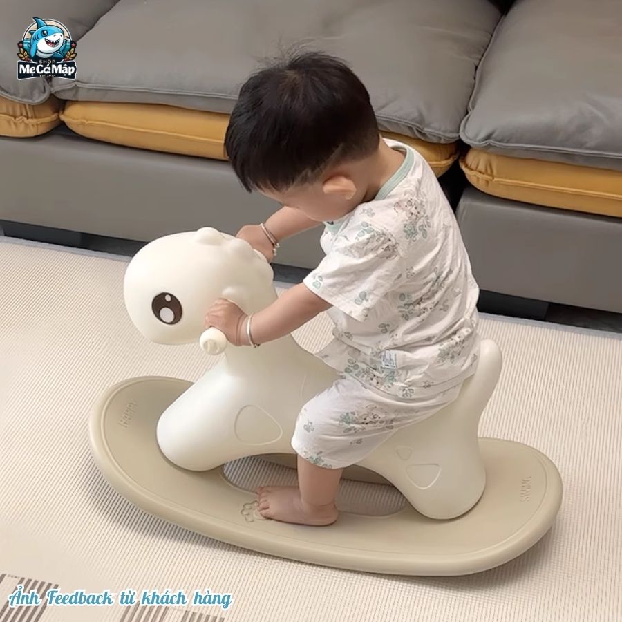 Ngựa bập bênh Pakey 2in1 RH01