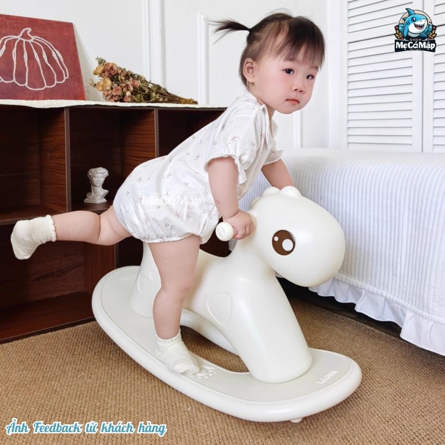 Ngựa bập bênh Pakey 2in1 RH01